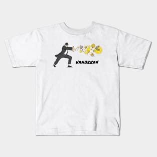 Hanukkah Hadouken Kids T-Shirt